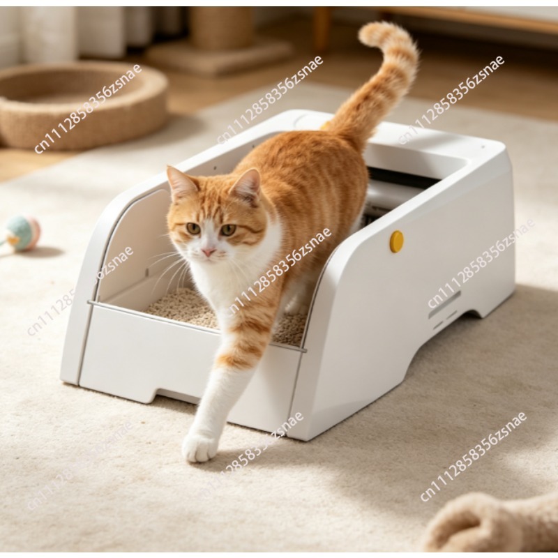 Smart Cat Litter Box Wifi App Control - Upgraded WiFi Automatic Open Cat Litter