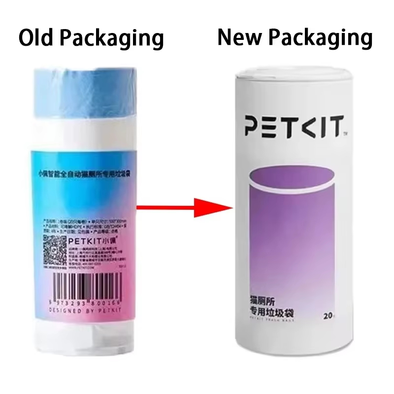 Automatic Litter Box Waste Bag Liner - Original PETKIT Poop Bag Replacement Trash