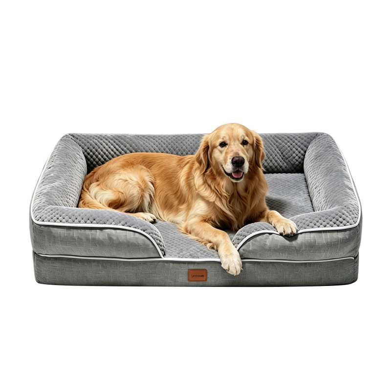 Orthopedic Memory Foam Dog Bed Washable - Orthopedic Dog Bed with Memory Foam