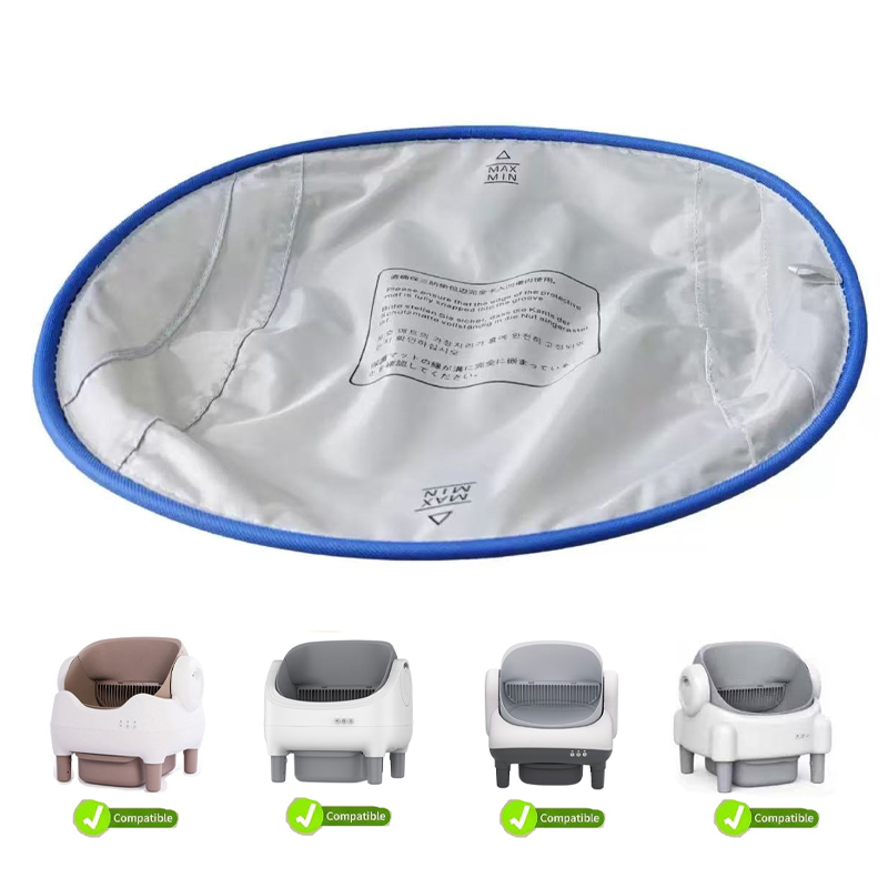 Self Cleaning Cat Litter Box Automatic - Replacement Liners Washable Fabric Pad for