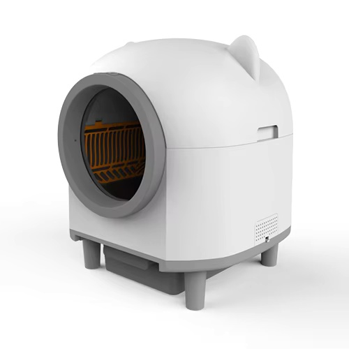 Smart Cat Litter Box Wifi App Control - 80L Plastic Smart Cat Litter Box