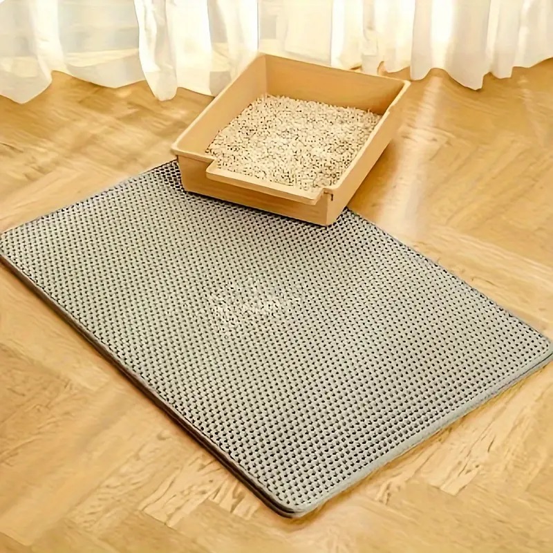 Cat Litter Mat Double Layer Waterproof - Cat Litter Mat 4 Size Large