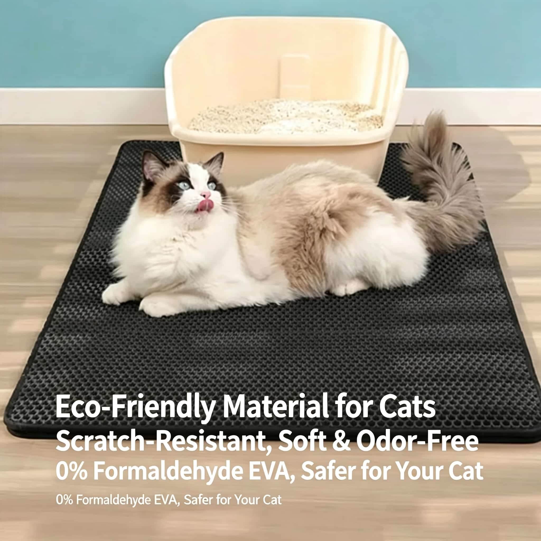 Cat Litter Mat Double Layer Waterproof - Cat Stuff Double Layer Sand Trap
