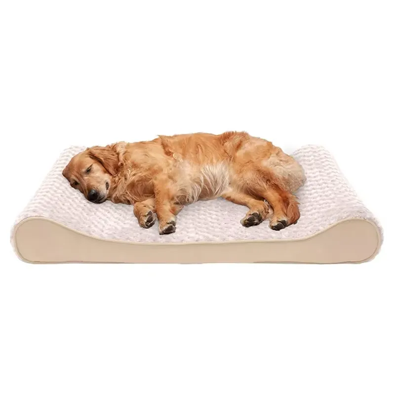 Orthopedic Memory Foam Dog Bed Washable - Pet Sofa Solid Orthopedic Memory Foam