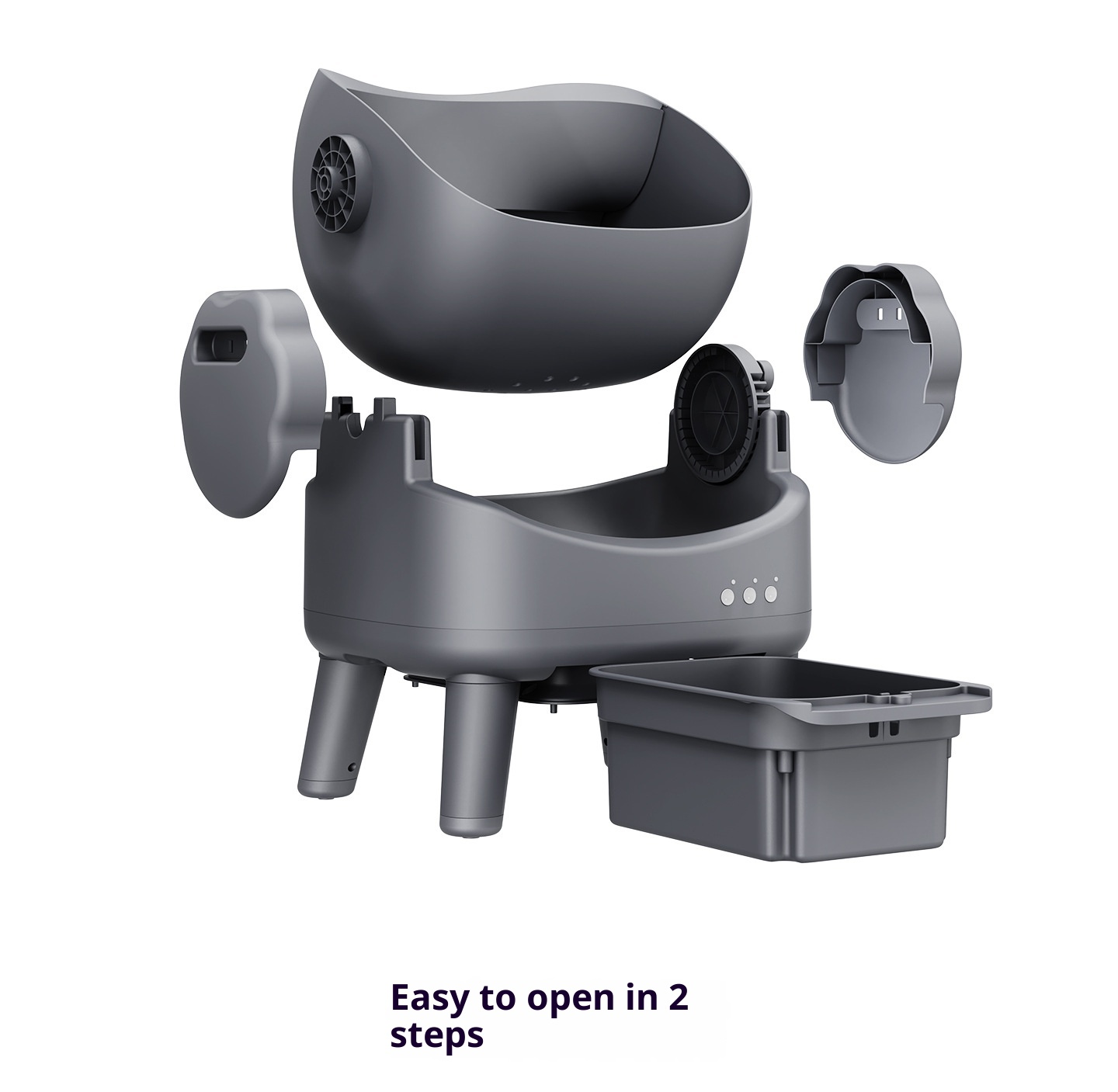 Health Monitoring Smart Automa - Smart Cat Litter Box Wifi App Control 评论和价格