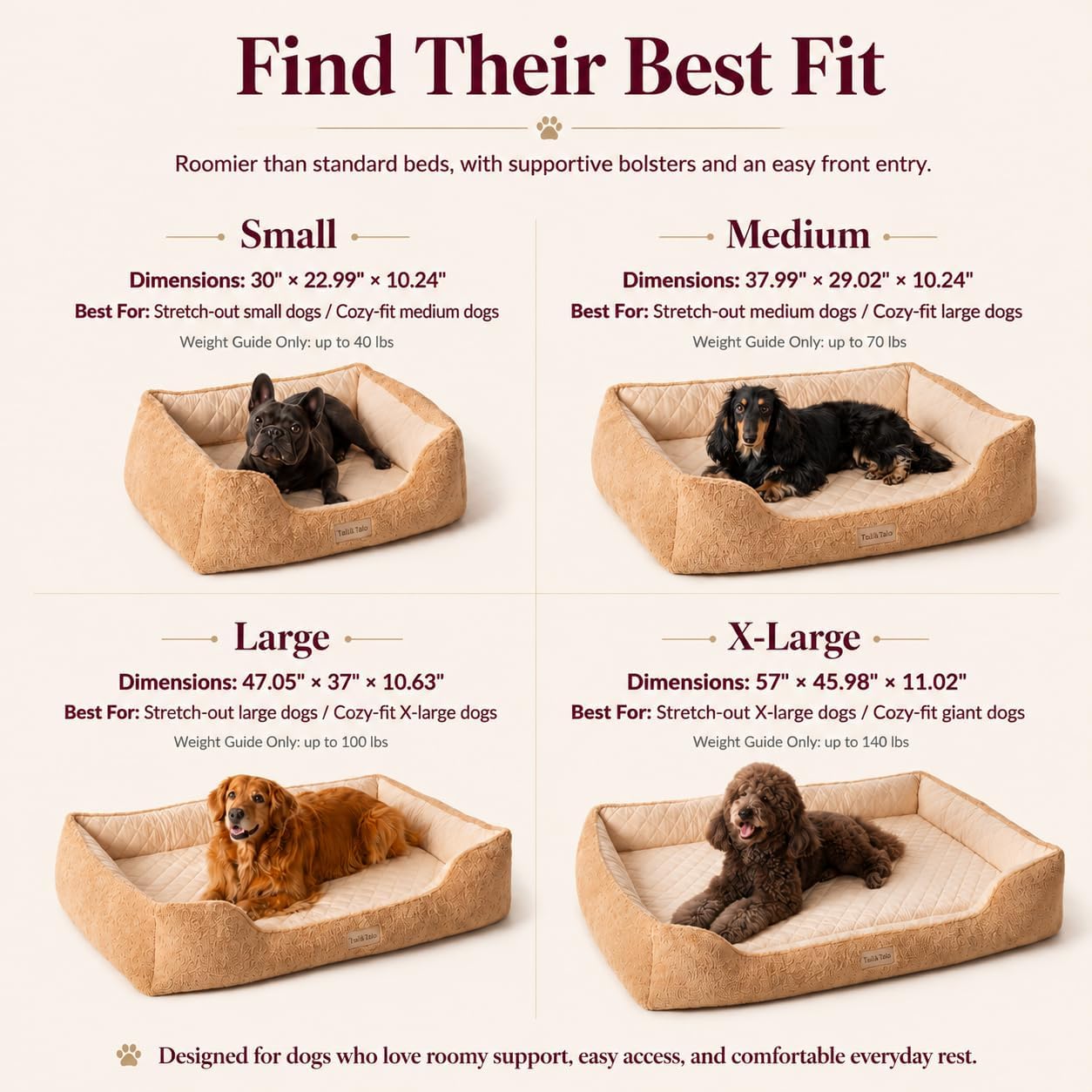 Cooling Orthopedic Dog Bed for - Orthopedic Memory Foam Dog Bed Washable 评论和价格