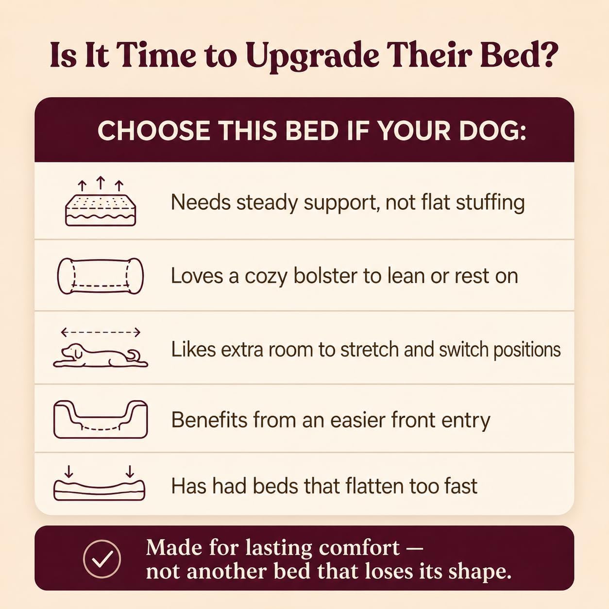 Cooling Orthopedic Dog Bed for - Orthopedic Memory Foam Dog Bed Washable 评论和价格