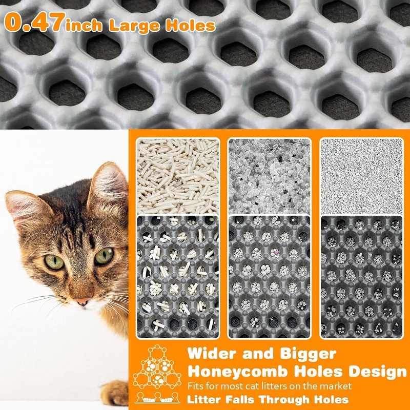 Large Size Cat Litter Mat Wate - Cat Litter Mat Double Layer Waterproof 评论和价格