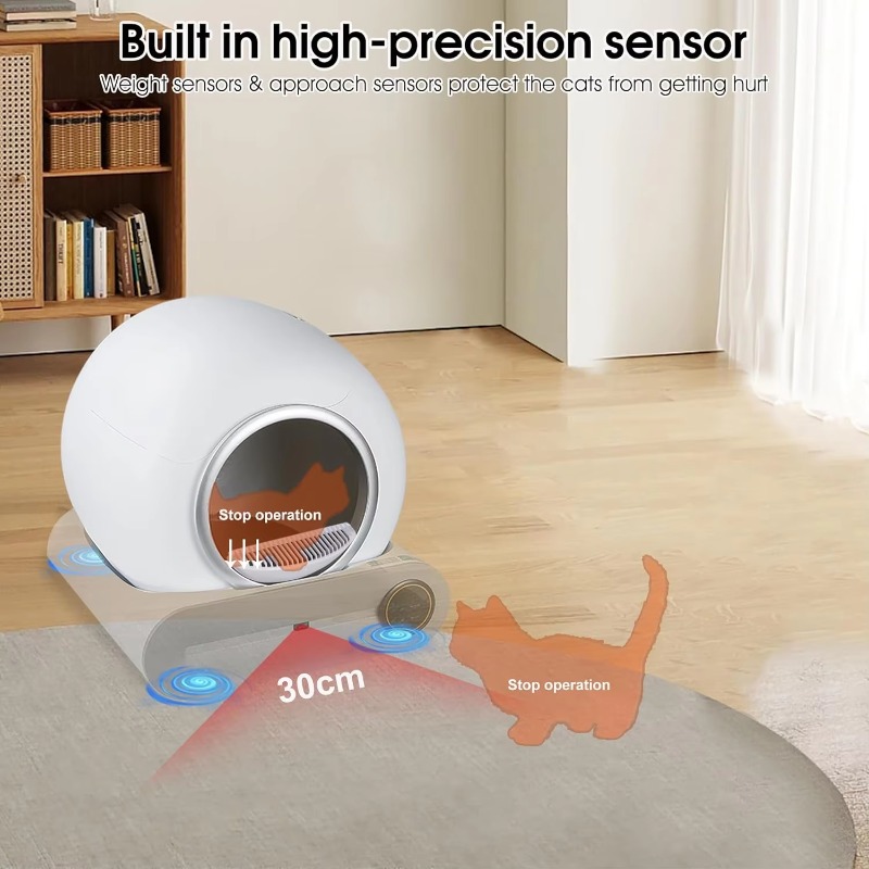Smart Self-Cleaning Cat Litter - Smart Cat Litter Box Wifi App Control 评论和价格