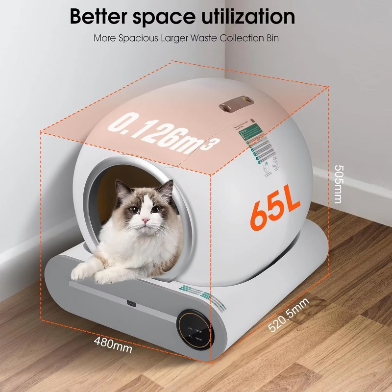 Smart Self-Cleaning Cat Litter - Smart Cat Litter Box Wifi App Control 评论和价格