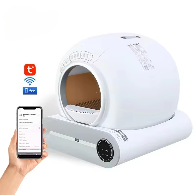 Modern APP Control WIFI Electr - Smart Cat Litter Box Wifi App Control 评论和价格