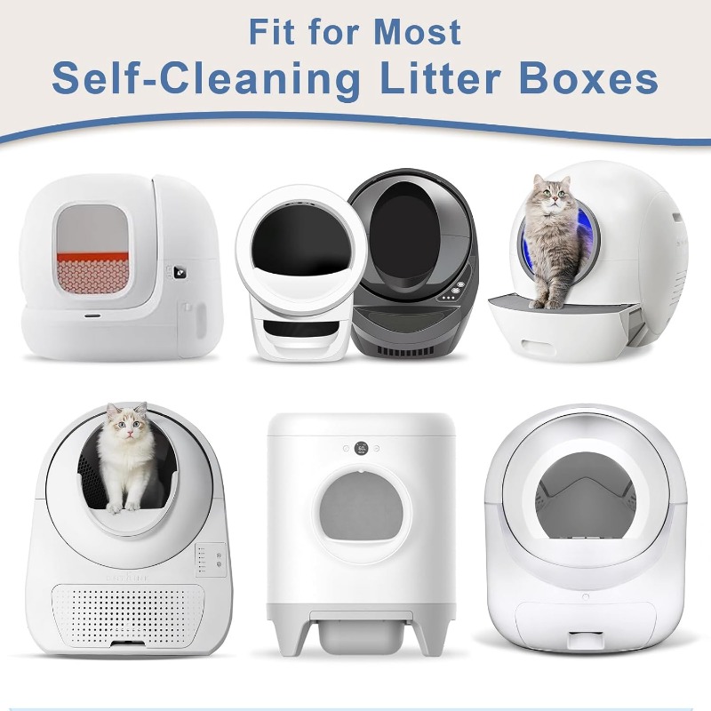 100Pcs Waterproof Cat Litter B - Automatic Litter Box Waste Bag Liner 评论和价格