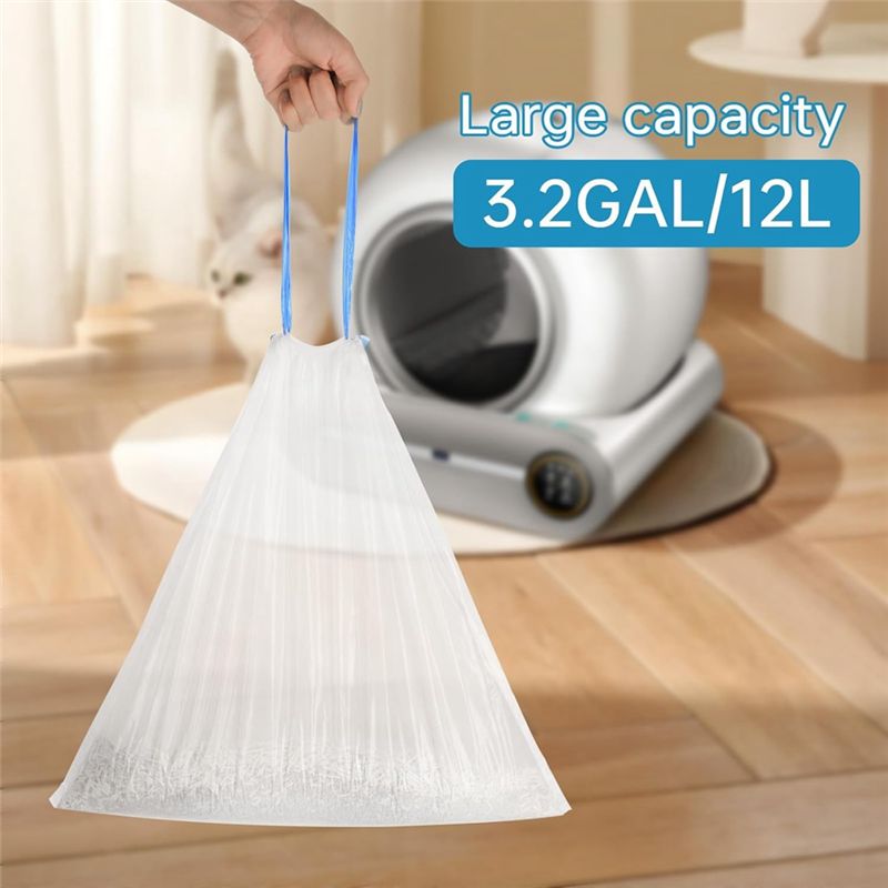 BHBD-5 X 15Count Trash Bags Fo - Automatic Litter Box Waste Bag Liner 评论和价格