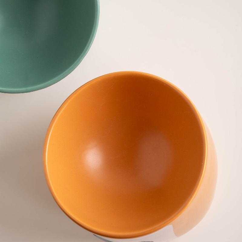 Ceramic Tilted Elevated Pet Bo - Elevated Ceramic Cat Bowls Tilted Food 评论和价格