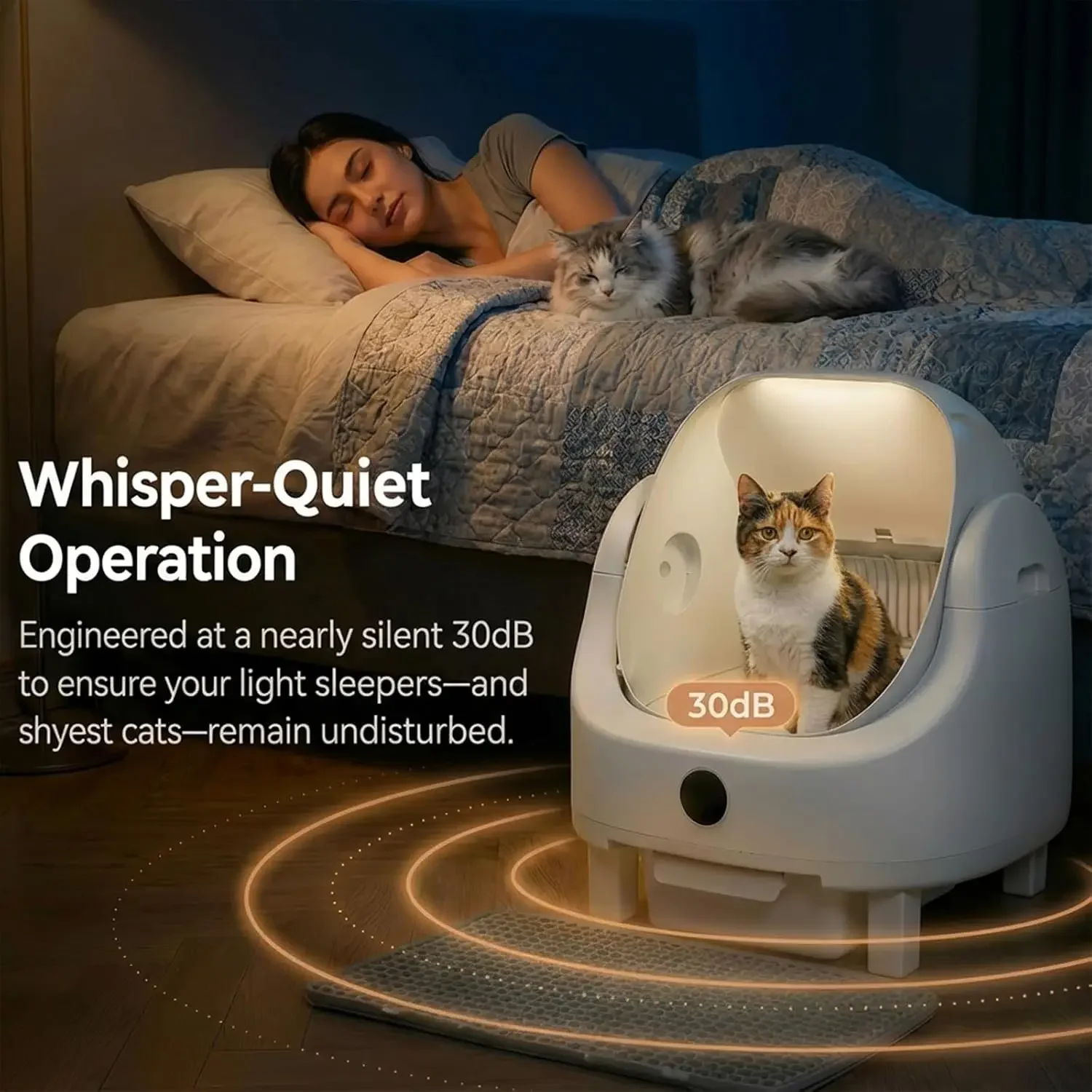 Automatic Litter Box, Self Cle - Self Cleaning Cat Litter Box Automatic 评论和价格