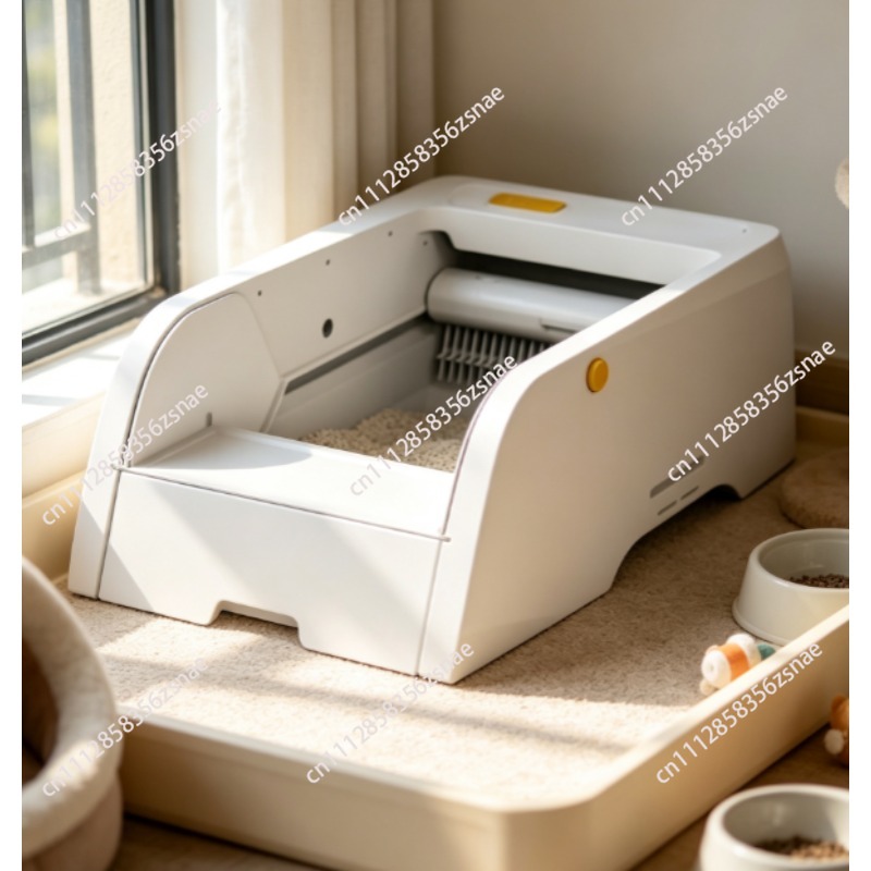 Upgraded WiFi Automatic Open C - Smart Cat Litter Box Wifi App Control 评论和价格