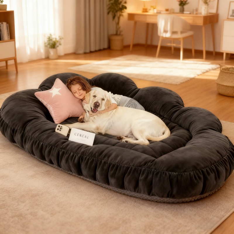 Custom Human Dog Bed Orthopedi - Orthopedic Memory Foam Dog Bed Washable 评论和价格