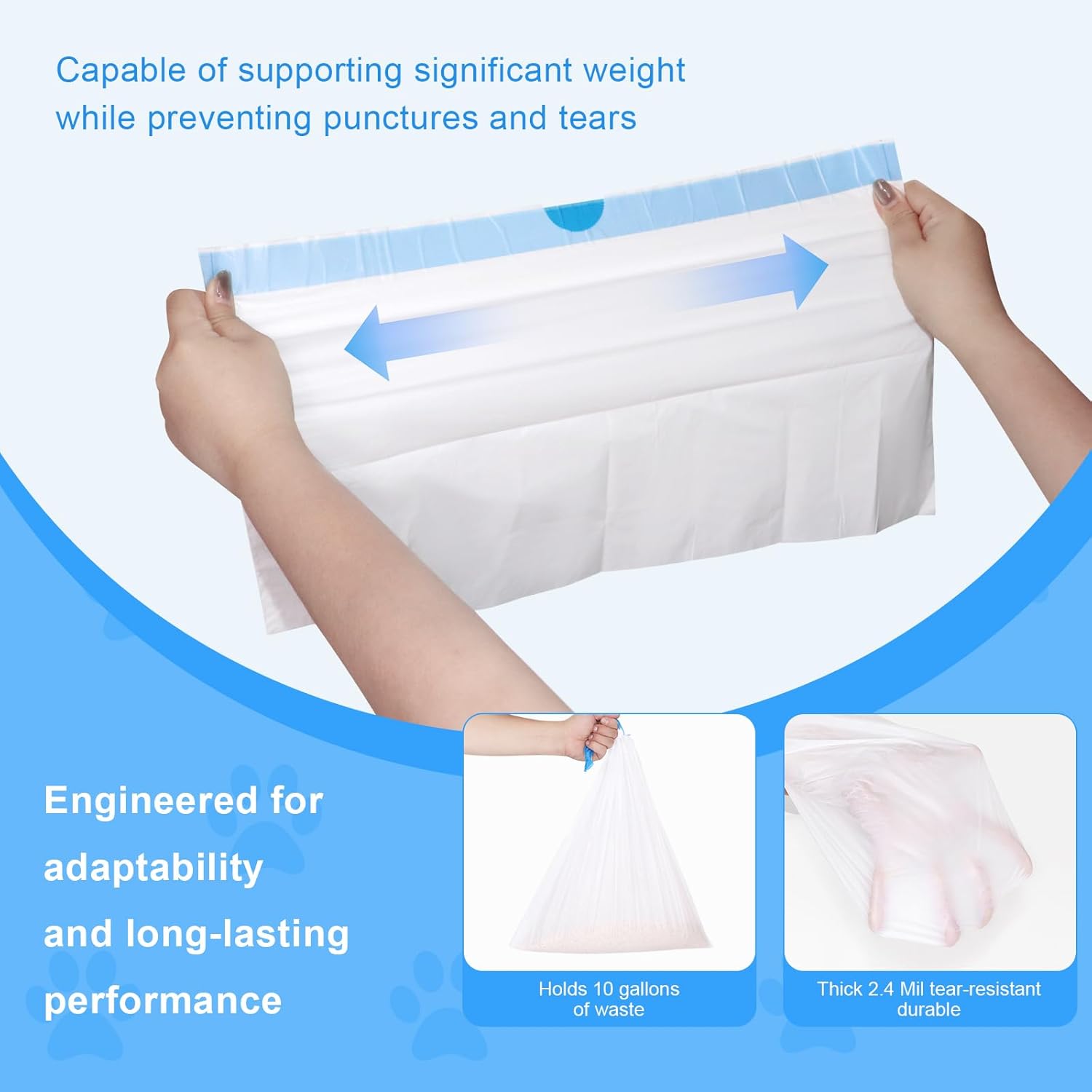 5/10 Rolls Pet Poop Bags for T - Automatic Litter Box Waste Bag Liner 评论和价格