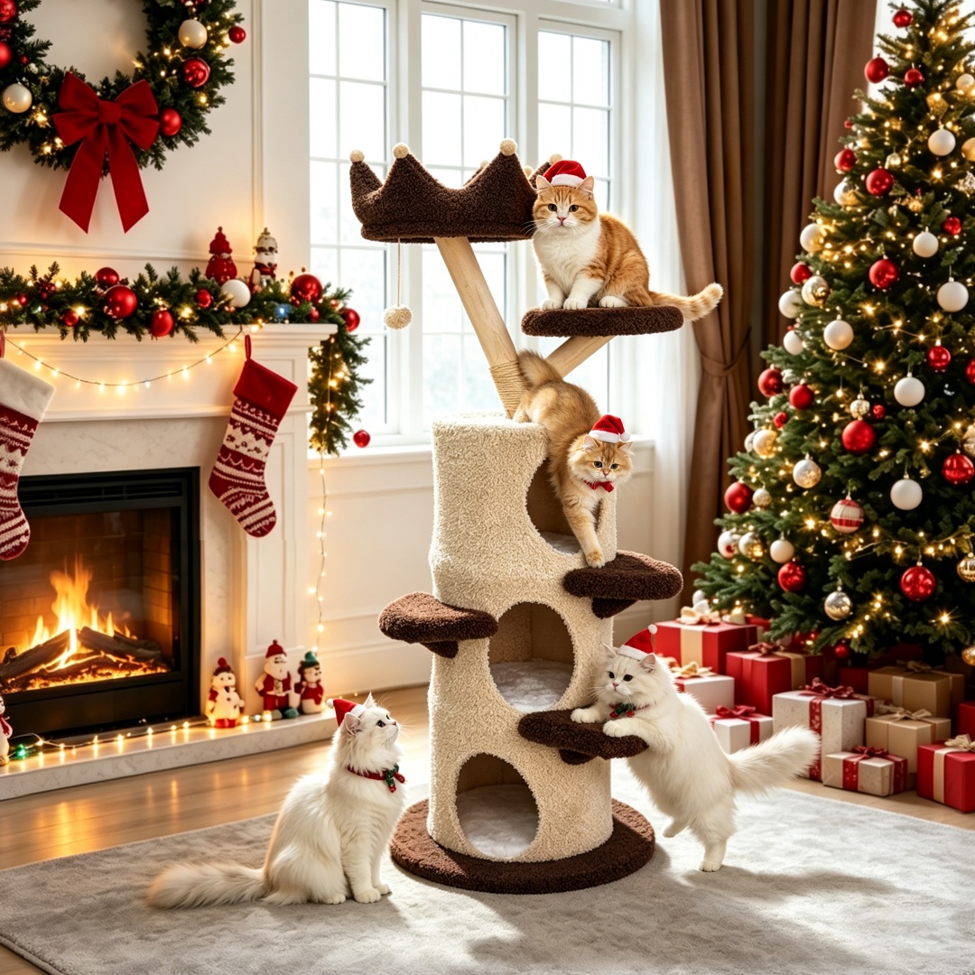 Bingopaw Multi-Level Cat Tree  - Cat Scratching Post Sisal Tree Tower 评论和价格