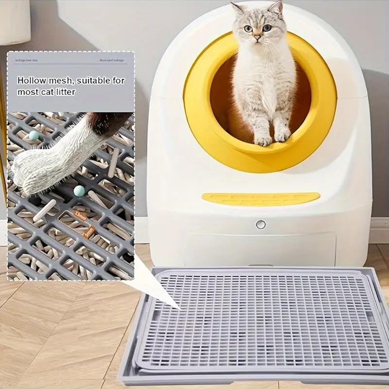 Durable Plastic Rabbit &Small  - Cat Litter Mat Double Layer Waterproof 评论和价格