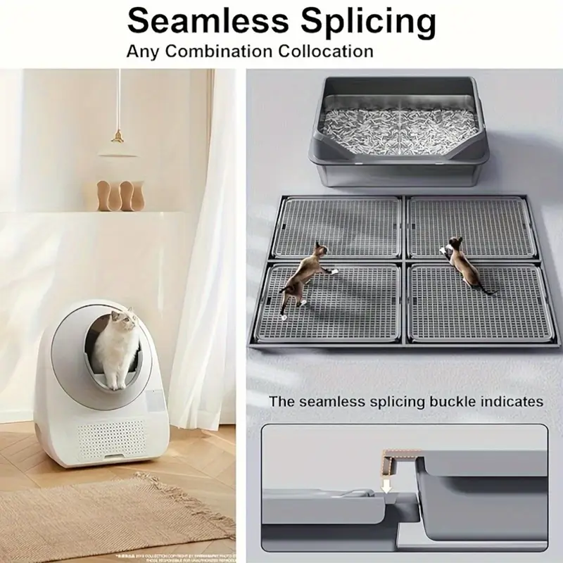 Durable Plastic Rabbit &Small  - Cat Litter Mat Double Layer Waterproof 评论和价格