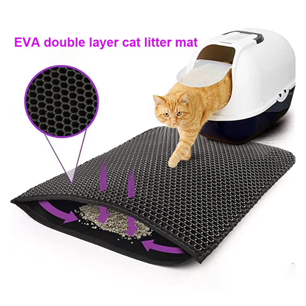 Cat Litter Mat Double Layer Wa - Cat Litter Mat Double Layer Waterproof 评论和价格