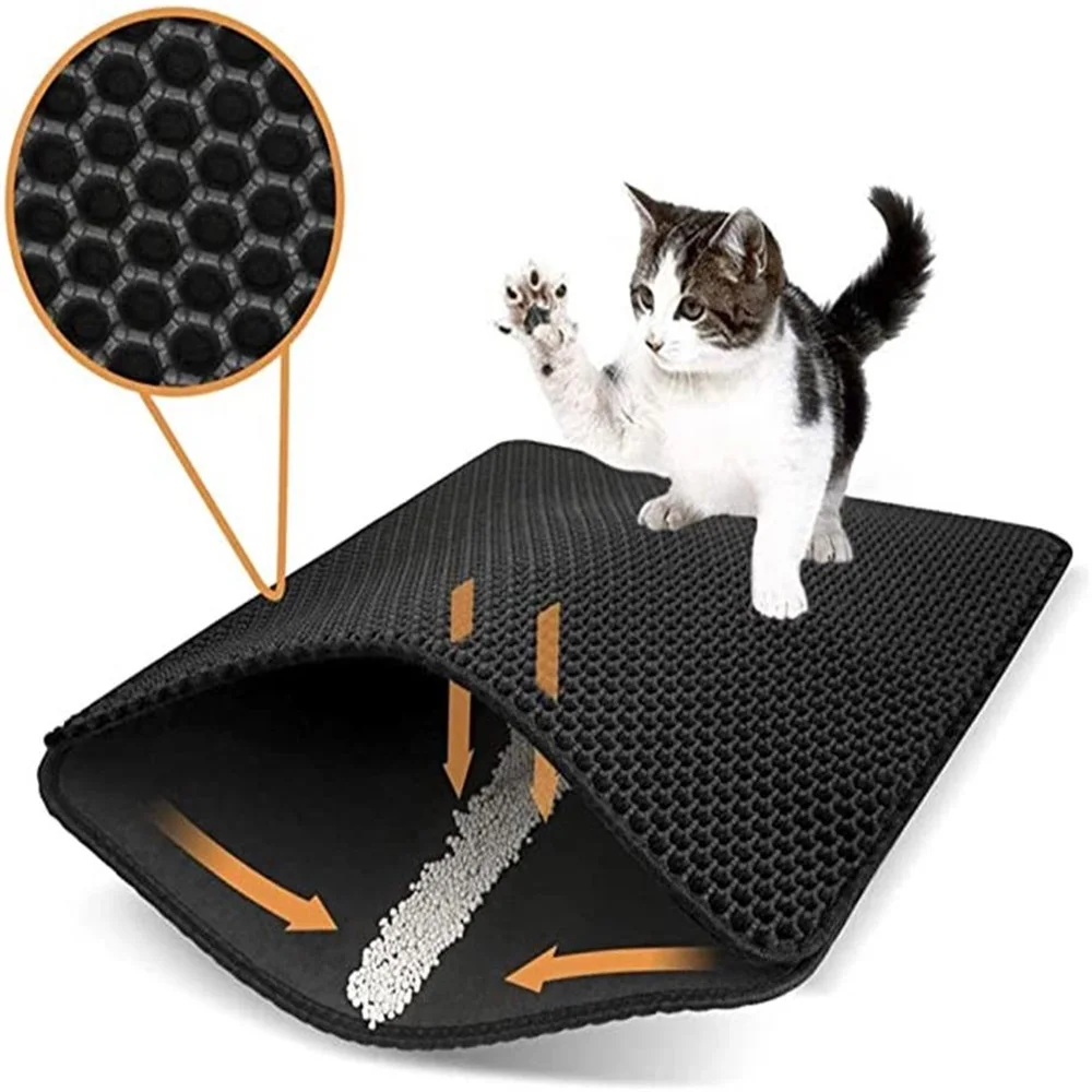 Cat Litter Mat Double Layer Wa - Cat Litter Mat Double Layer Waterproof 评论和价格