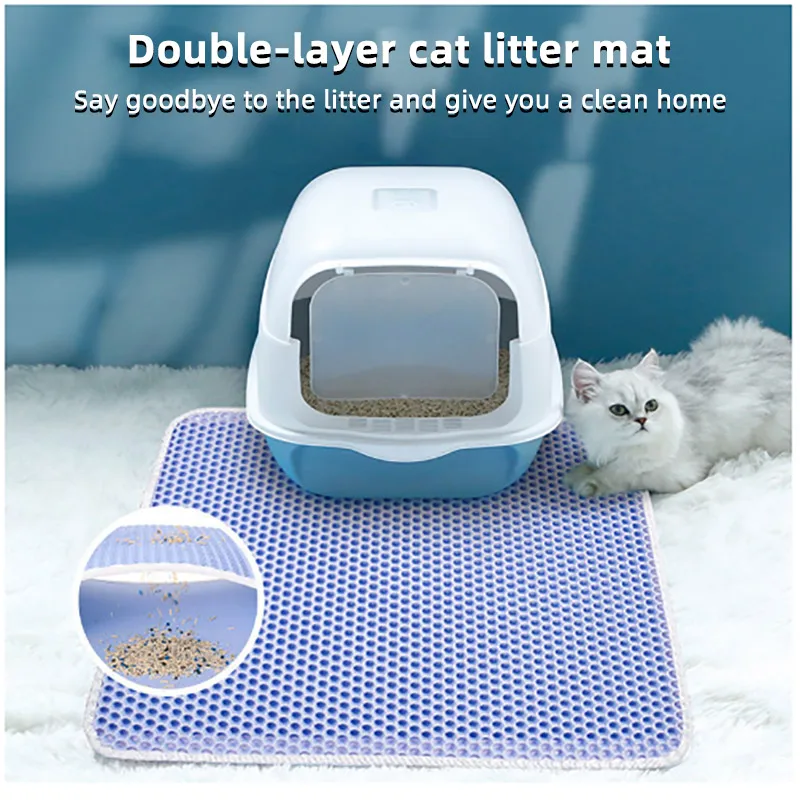 Cat Litter Mat Double Layer Wa - Cat Litter Mat Double Layer Waterproof 评论和价格