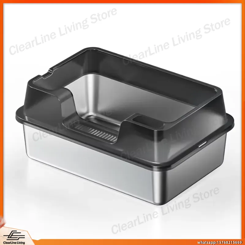 65L Large Capacity Smart Autom - Smart Cat Litter Box Wifi App Control 评论和价格