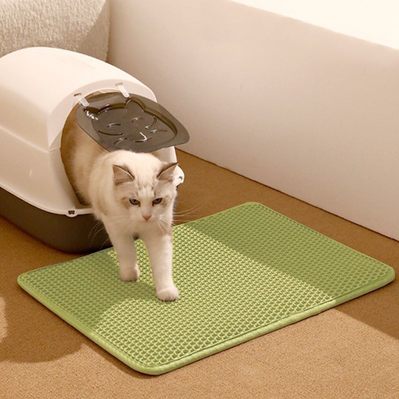 Waterproof And Non-Slip Washab - Cat Litter Mat Double Layer Waterproof 评论和价格