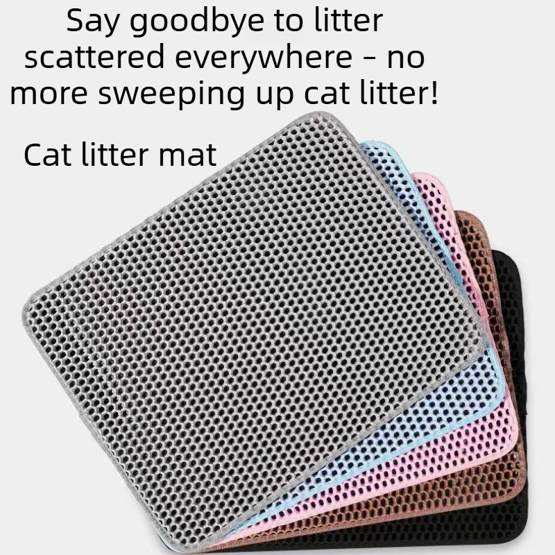 Waterproof And Non-Slip Washab - Cat Litter Mat Double Layer Waterproof 评论和价格