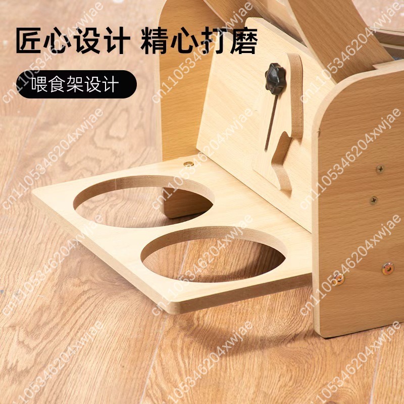 Wooden Cat Tree With Exercise  - Cat Running Wheel Exercise Treadmill 评论和价格