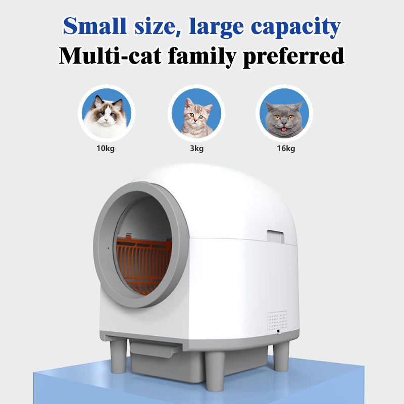 80L Large Self-Cleaning Cat Li - Smart Cat Litter Box Wifi App Control 评论和价格