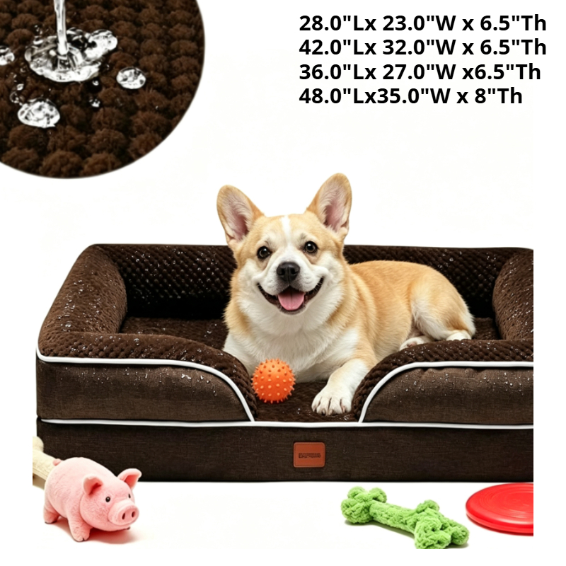 Orthopedic Memory Foam Dog Bed - Orthopedic Memory Foam Dog Bed Washable 评论和价格