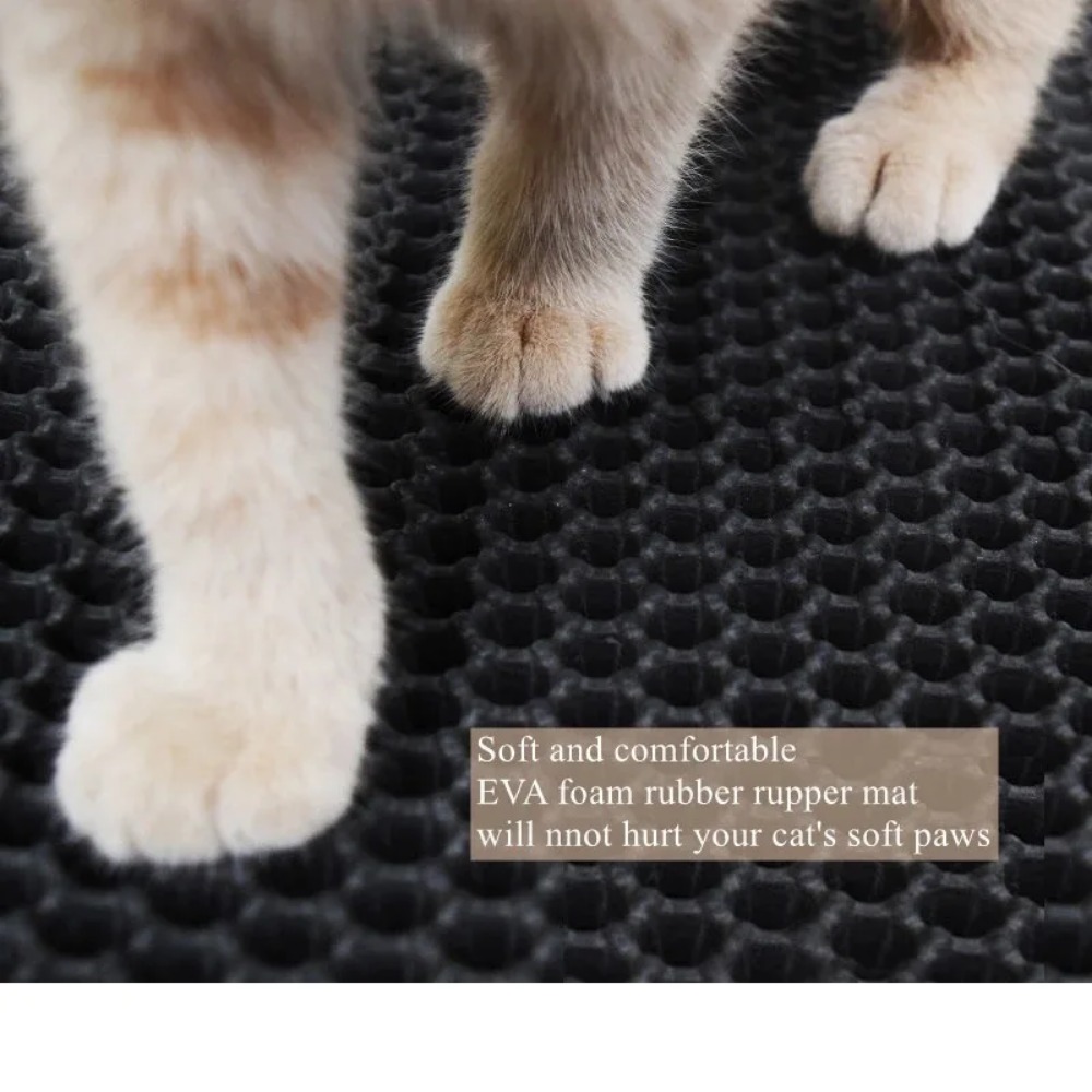 Double Layer Cat Litter Mat Wa - Cat Litter Mat Double Layer Waterproof 评论和价格