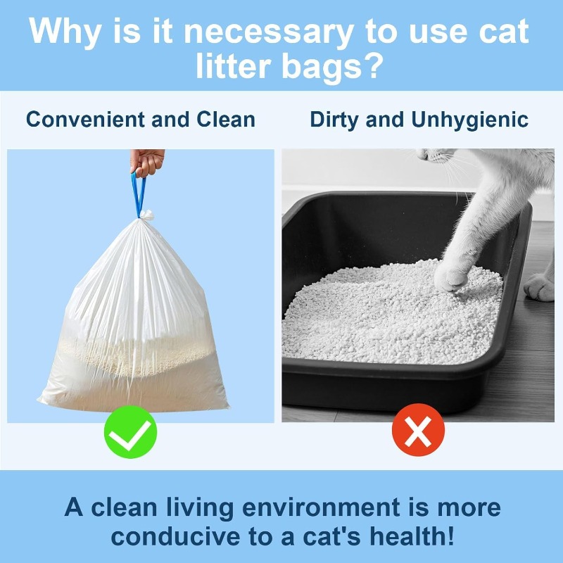 Cat Litter Bags for Automatic  - Automatic Litter Box Waste Bag Liner 评论和价格