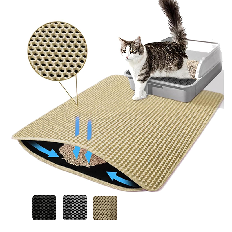 Cat Litter Mat 4 Size Large Ho - Cat Litter Mat Double Layer Waterproof 评论和价格