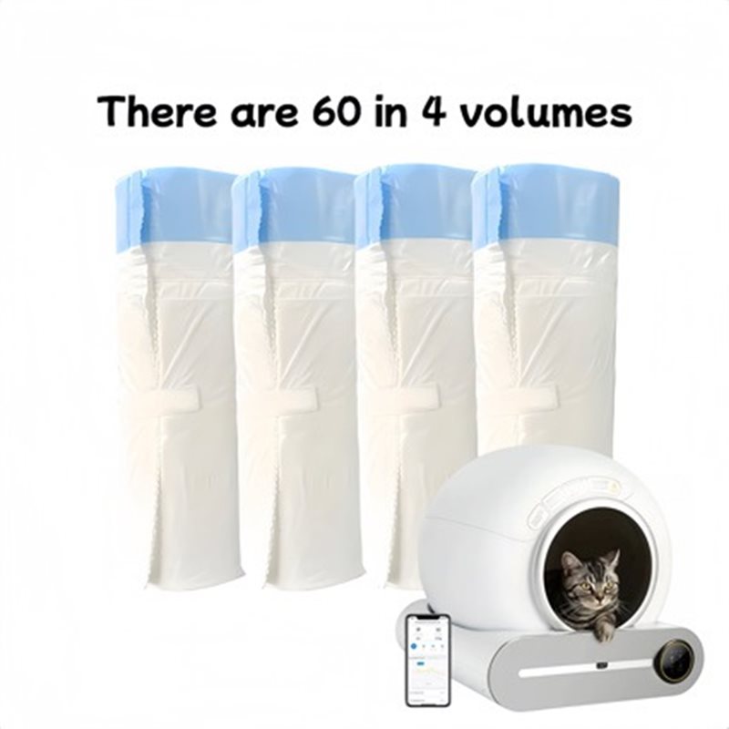 AS60-Liners For Pura X Max & M - Automatic Litter Box Waste Bag Liner 评论和价格