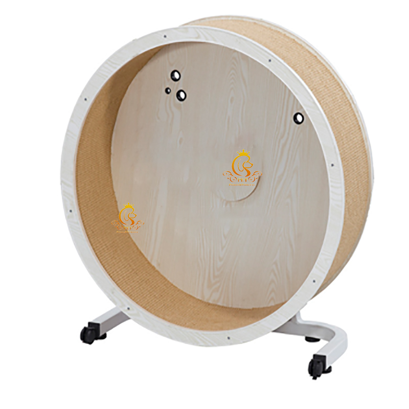 EUR PET Wooden Frame Multi Lay - Cat Running Wheel Exercise Treadmill 评论和价格
